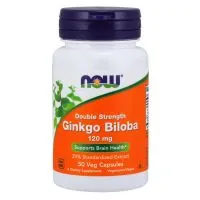 NOW Foods - Ginkgo Biloba, 120mg, 50 vkaps
