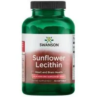 Swanson -  Sunflower Lecithin, 90 kapsułek miękkich 