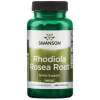 Swanson - Korzeń Rhodiola Rosea, 400mg, 100 kapsułek
