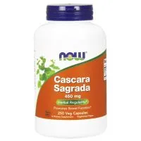NOW Foods - Cascara Sagrada, 450mg, 250 vkaps