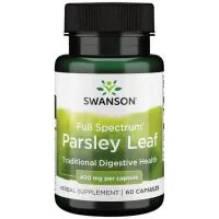 Swanson - Full Spectrum Parsley Leaf, Liść Pietruszki, 400mg, 60 kapsułek