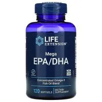 Life Extension - Mega EPA/DHA, 120 kapsułek miękkich 
