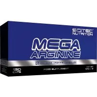 SciTec - Mega Arginine, Arginina, 120 kapsułek