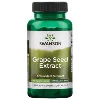 Swanson - Grape Seed Extract,120 kapsułek 
