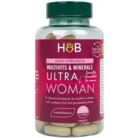Holland & Barrett - Ultra Woman,  Multiwitaminy i Minerały dla Kobiet, 90 tabletek