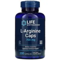 Life Extension - L-Arginine Caps, 700mg, 200 kapsułek 