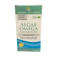 Nordic Naturals - Algae Omega, 715mg, Omega 3, EPA, DHA, 60 kapsułek miękkich