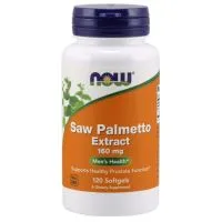 NOW Foods - Saw Palmetto, Palma Sabałowa, 160 mg, 120 kapsułek miękkich