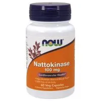 ﻿NOW Foods - Nattokinaza, 100mg, 60 vkaps