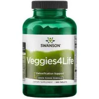 Swanson - Veggies4Life, 300 tabletek