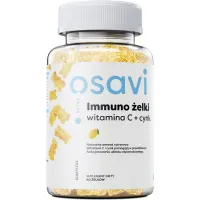 Osavi - Immuno Żelki Witamina C + Cynk, Cytryna , 60 żelek 