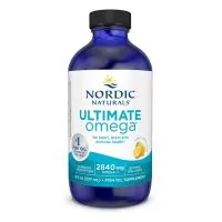 Nordic Naturals - Ultimate Omega, 2840mg, Cytrynowy, Płyn, 237 ml