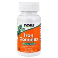NOW Foods - Iron Complex, 100 tabletek