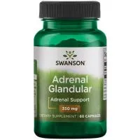 Swanson - Adrenal Glandular, 350mg, 60 kapsułek
