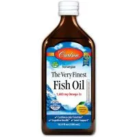 Carlson Labs - The Very Finest Fish Oil, Natural Lemon, Płyn, 500 ml