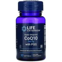 Life Extension - Super Ubiquinol CoQ10 z PQQ, 100 mg, 30 kapsułek miękkich 