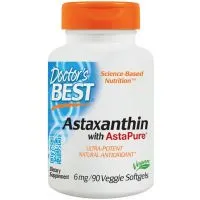 Doctor's Best - Astaksantyna + AstaPure, 6mg, 90 kapsułek miękkich