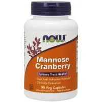 NOW Foods - Mannoza, Mannose Cranberry, 90 vkaps
