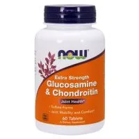 ﻿NOW Foods - Glukozamina Chondroityna, Na Stawy, 60 tabletek