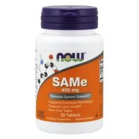 NOW Foods - SAMe, 400mg, 30 tabletek
