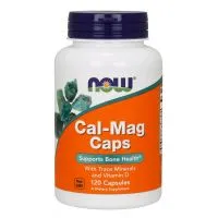 NOW Foods - Cal-Mag Caps, Zdrowe Kości, 120 kapsułek