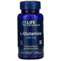 Life Extension - L-Glutamine, 500mg, 100 vkaps