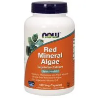 NOW Foods - Czerwone Algi Mineralne, 180 vkaps
