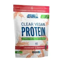 Applied Nutrition - Clear Vegan Protein, Żurawina & Granat, Proszek, 600g