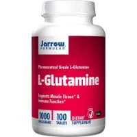 ﻿Jarrow Formulas - L-Glutamina, 1000mg, 100 tabletek
