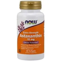 NOW Foods - Astaksantyna, 10 mg, 60 kapsułek miękkich
