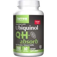 Jarrow Formulas - Ubiquinol QH-absorb, 200mg, 60 kapsułek miekkich 