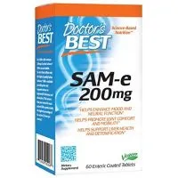 ﻿Doctor's Best - SAMe, 200mg, 60 tabletek