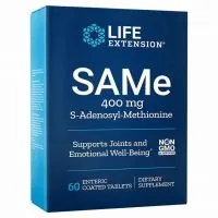 Life Extension - SAMe, 400mg, 60 tabletek