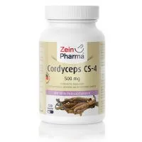 Zein Pharma - Kordyceps, Cordyceps CS-4, 500mg, 120 kapsułek