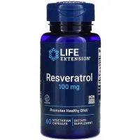 Life Extension - Resveratrol, 100mg, 60 vkaps