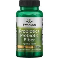 Swanson - Błonnik Probiotyczny + Probiotyk, 60 vkaps