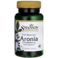 Swanson - Aronia (Chokeberry), 400mg, 60 kapsułek