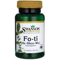 Swanson - Fo-Ti (He-Shou-Wu), 500mg, 60 kapsułek