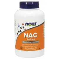 ﻿NOW Foods - NAC N-Acetyl Cysteina, Selen, Molibden, 600mcg, 250 vkaps