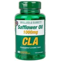Holland & Barrett - CLA, Safflower Oil, 1000mg, 90 kapsułek