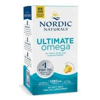 Nordic Naturals - Ultimate Omega, 1280mg, Cytrynowy, 60 kapsułek miękkich