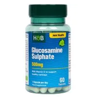 Holland & Barrett - Glukozamina, Glucosamine Sulphate, 500mg, 60 kapsułek