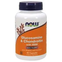 ﻿NOW Foods - Glukozamina Chondroityna  MSM, 90 vkaps