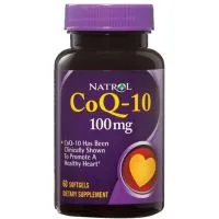 Natrol - Koenzym Q10, 100mg, 60 kapsułek miękkich