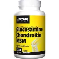 Jarrow Formulas - Glukozamina + Chondroityna + MSM, 240 kapsułek