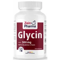 Zein Pharma - L-Glicyna, 500mg, 120 kapsułek