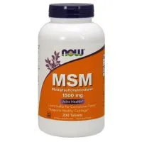 NOW Foods - MSM, Zdrowe Stawy, 1500 mg, 200 tabletek