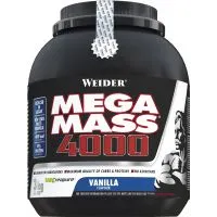 Weider - Mega Mass 4000, Wanilia, Proszek, 3000g