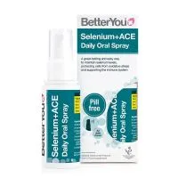 BetterYou - Selen + ACE Daily Oral Spray, Czarna Porzeczka, 50 ml