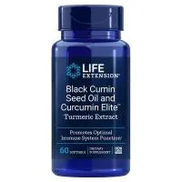 Life Extension - Black Cumin Seed Oil - 60 kapsułek miękkich 